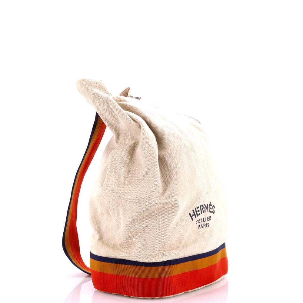 Hermes Cavalier Sling Bag Toile And #261174H80B - Picture 2 of 9